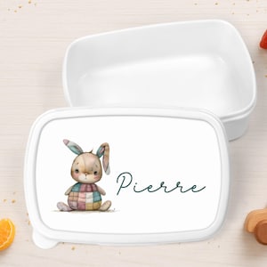 Boîte à goûter et / ou  gobelet personnalisé enfant – Hermétique – Cadeau école, crèche, maternelle – Personnalisable prénom