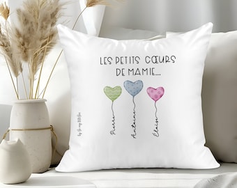Personalized cushions for Mom, Grandma, nanny, godmother, aunt... Mother's Day gift, Grandmother's Day gift