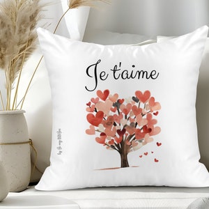 Personalized Love Cushions, customizable couple gift, personalized wedding cushion, Valentine's Day gift, couple gift