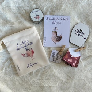 Tooth fairy kit, baby tooth kit, baby tooth box