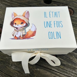 caixa de lembrança, presente de nascimento, aniversário, chá de bebê, batizado,...