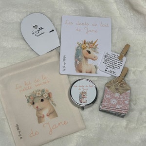 tooth fairy kit, baby tooth kit, baby tooth box