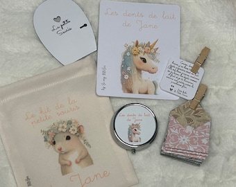 tooth fairy kit, baby tooth kit, baby tooth box