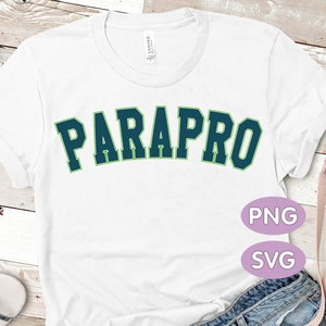 Parapro Png, Retro Paraprofessional Design, Back to school PNG, Teacher sublimation, Retro Sublimation, Paraprofessional SVG