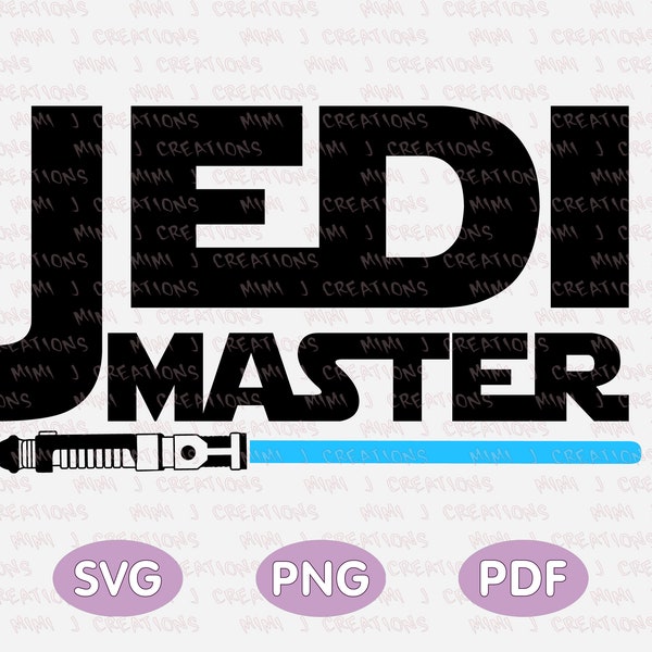 Jedi master PNG, Instant Download, Jedi master svg cutting file,  Star wars svg png, Star wars clipart, Digital download for sublimation