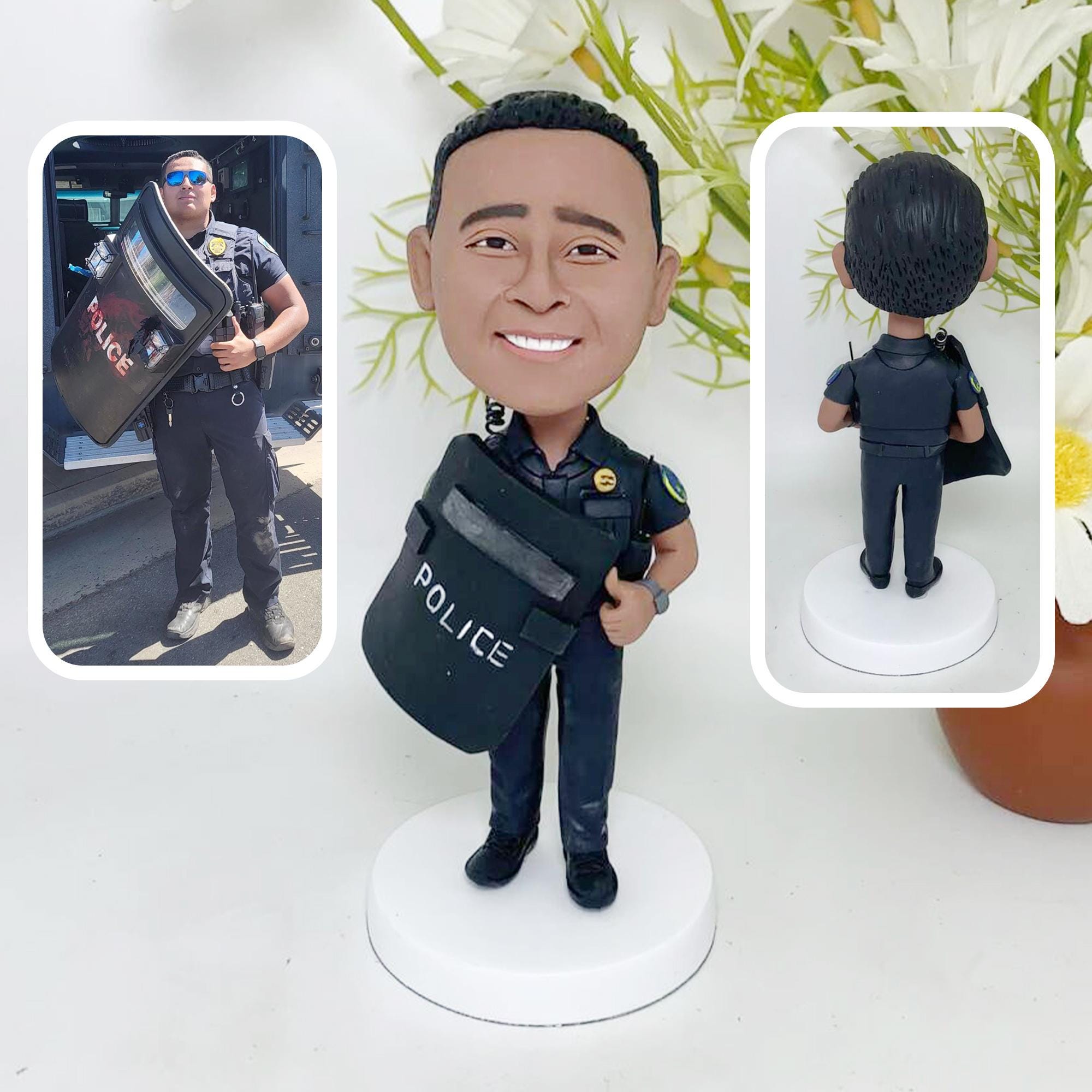 警察のボブルヘッド人形 - Etsy 日本