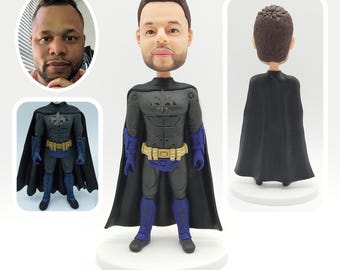 Custom bobbleheads, custom superhero dolls, custom hero character dolls, birthday gifts for husbands, design your own hero dolls!