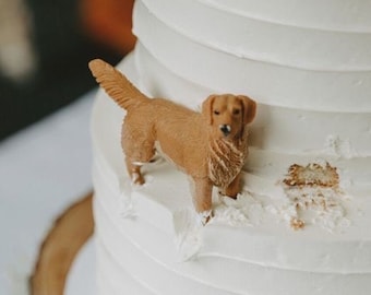 Gepersonaliseerde aangepaste huisdieren huisdieren bruidstaart topper, hond taart topper, bruidstaart topper, huisdieren verjaardag, bruidstaart topper met hond, beste