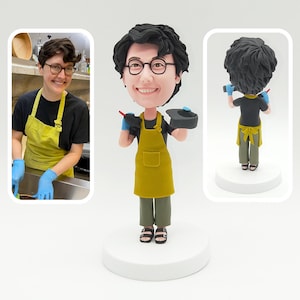 Custom bobbleheads,customize your president bobblehead,female statue gifts, birthday gifts for female bosses,Christmas gifts for girlfriends