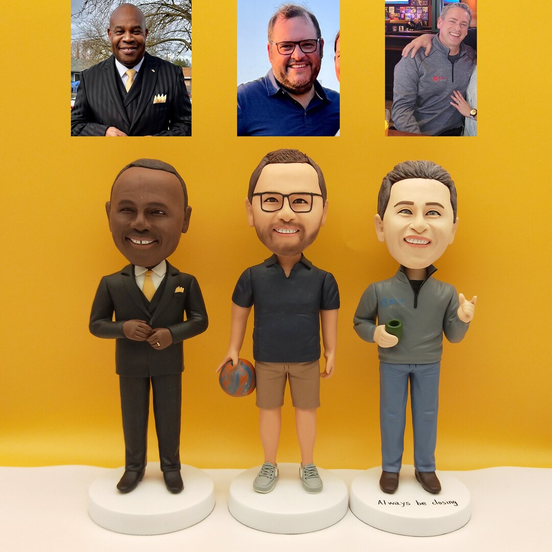 Personalized Bobbleheads, Custom Bobbleheads, Custom Bobbleheads Based