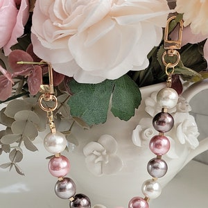 Pearl Straps (Pink and Brown Mix)