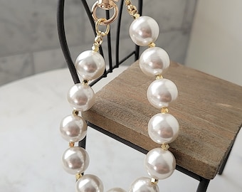 Pearl Straps(cream pearls)