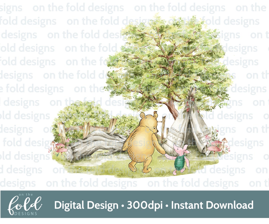 Classic Pooh, Png Download, Transparent Background, 1st Birthday, First ...