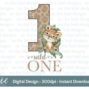 1e verjaardag nummer één clipart, safaridier, png, transparant, instant download, aquarel dieren, 1e verjaardagskaart, geschenken, kunst aan de muur