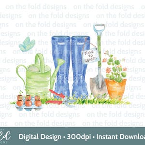Botas de agua, clipart, jardinería, huerto, jubilación, transparente, descarga instantánea, personalización, manualidades, sublimación, impresión UV, DTF, DTG