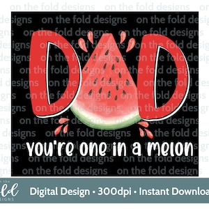 Eins in der Melone, Papa Clipart, eins in Millionen Früchte, sommerliebend, Dankeskarte transparent Clipart, Download, Sublimationsdruck