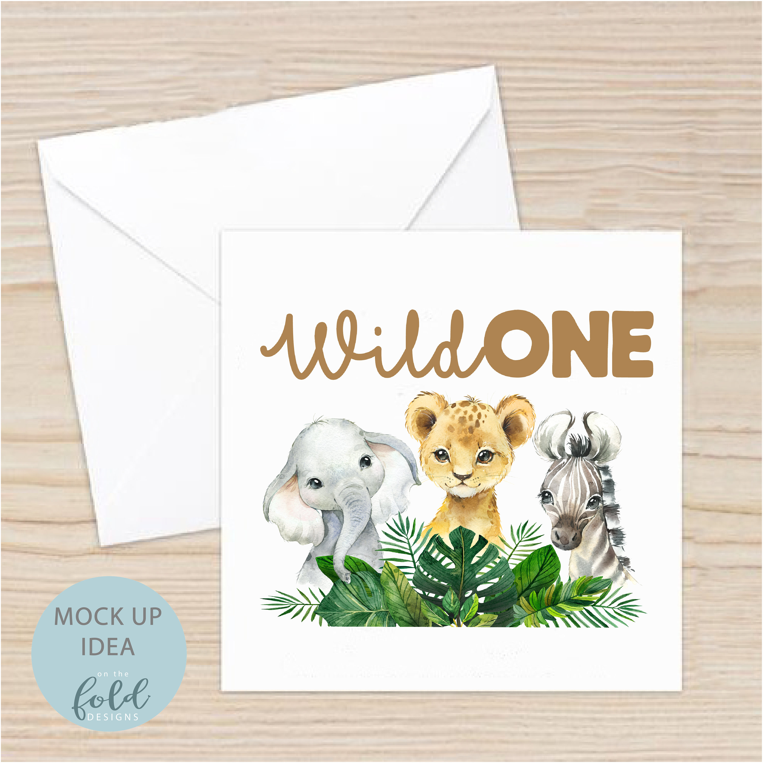 Wild One Safari Animal Print Png Transparent Clipart With - Etsy