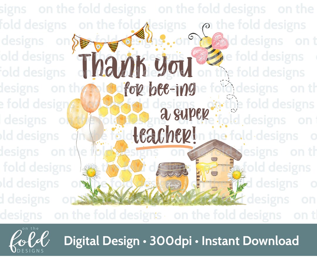 Teacher Thank You Clipart Png Bee Gift School Sublimation Teaching Teacher thank you clipart png bee gift school sublimation teaching