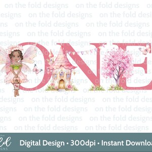 Clipart de hada para primer cumpleaños. Cuando me despierte, estaré en formato PNG para niña. Impresión de fondo transparente. Calcomanía de sublimación. Diseño de camiseta para invitación. UVDTF.