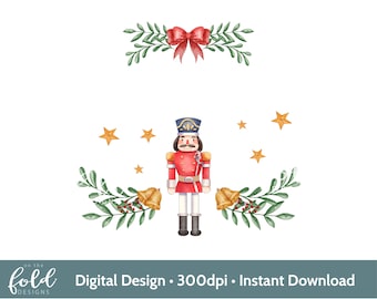 Nutcracker Toy Soldier PNG Instant download Sublimation clipart