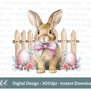 Osterhase, Pinkes Häschen, Aquarell, PNG, Sublimation, digitale Clipart, Kartenherstellung, Babywesten-Design, UV-DTF Bild, Ostern Pj's
