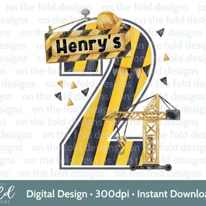Construction Crew 2 Clipart familie Tshirt Digger graafmachine PNG verjaardag Tees sublimatie ontwerp digitaal beeld taart Topper Shirt Design UVDTF