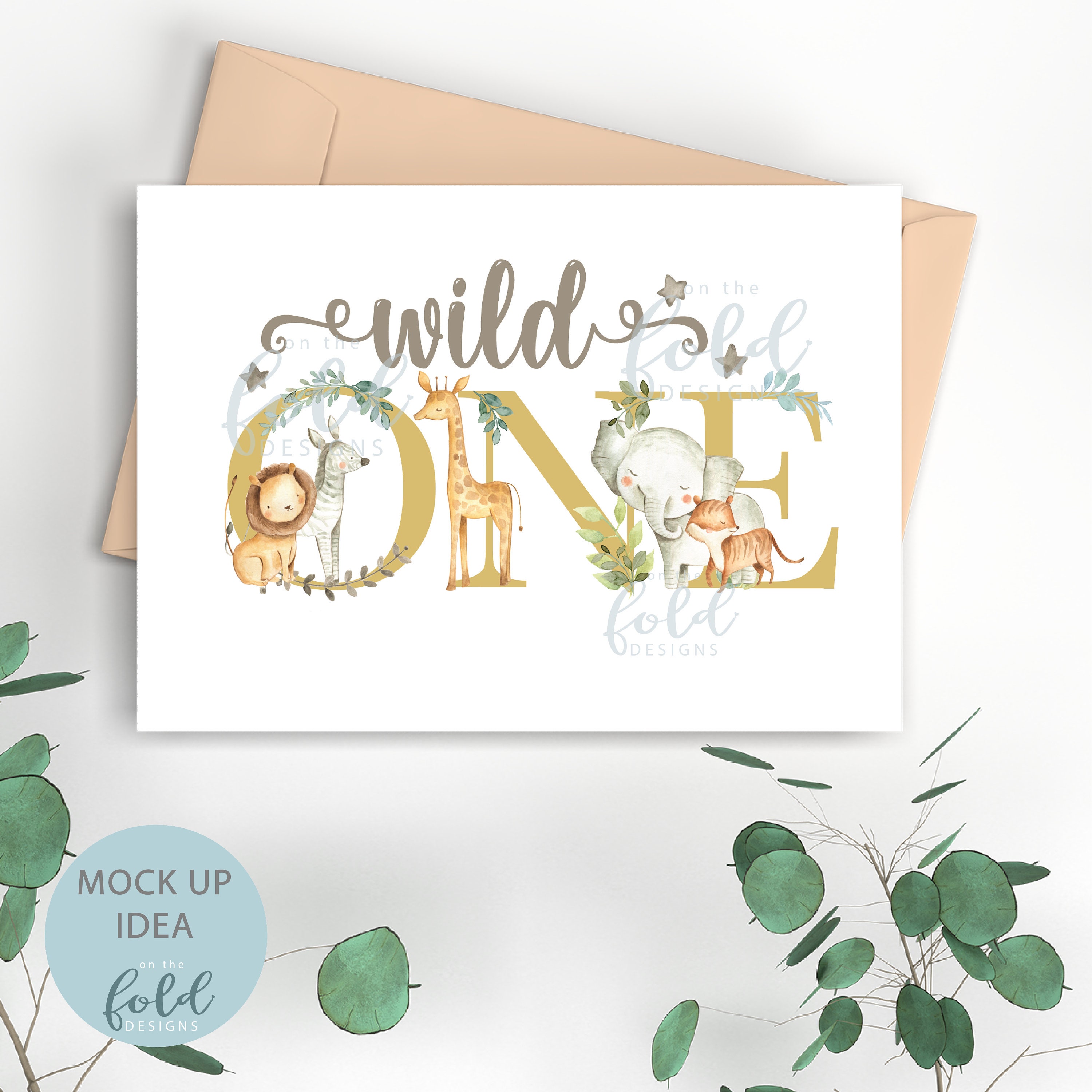 Wild One Safari Clipart Jungle Animals Png Transparent - Etsy