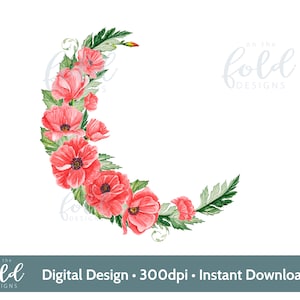 Poppy herdenkingskrans png voor directe download sublimatie clipart