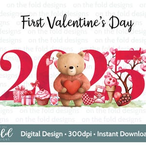 1st Valentines Clipart 2025 Vuoi essere mio Amore PNG Download digitale Biglietti di sublimazione Regali Personali e piccole imprese, 1st Love PNG
