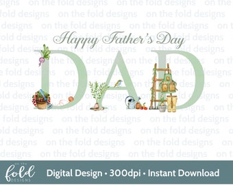 Happy father's day Dad Clipart, Gardening, allotment, Wellies, transparent clipart, instant download, personalise your own sublimation gifts