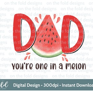 Eins in der Melone, Papa Clipart, eins in Millionen Früchte, sommerliebend, Dankeskarte transparent Clipart, Download, Sublimationsdruck