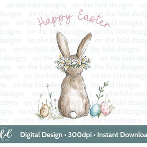 Clipart di Pasqua Coniglietto disegnato a mano Uovo Acquerello PNG Schizzo Pigiama Sublimazione Carta digitale Creazione Gilet per bambini Design UV-DTF Carta pigiama