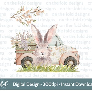 Carino coniglietto primavera acquerello PNG clipart digitale download gilet per bambini design della scheda stampa a sublimazione, scivolo d'acqua, design del bicchiere