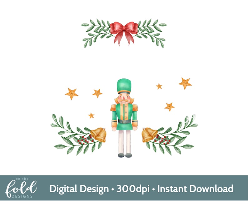 Nutcracker Toy Soldier PNG Instant Download Sublimation Etsy