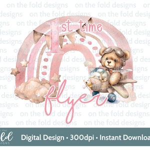 1e keer flyer, 1e vakantie, 1e vakantie, strandvakantie, vliegtuigvakantie, aquarel png, digitale clipart, gezinsvakantie sublimatieprint