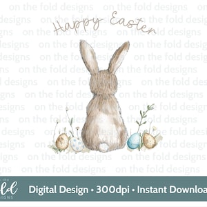 Clipart Pâques dessinés à la main lapin oeuf aquarelle PNG croquis pyjama sublimation carte numérique fabrication gilet bébé Design UV-DTF carte de pyjama