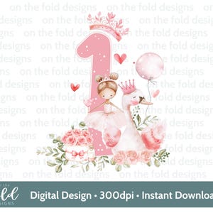 Ballerina cigno San Valentino Clipart PNG Download digitale Stampa a sublimazione DTF Creazione di biglietti personalizzati Uso per piccole imprese 1° giorno di San Valentino