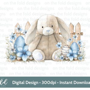 Clipart Coniglietto Pasquale Coniglio Coniglio, Acquerello, PNG, Sublimazione, Clipart Digitale, Creazione di Biglietti, Gilet per Bambini Immagine UV-DTF Pigiama Pasquale