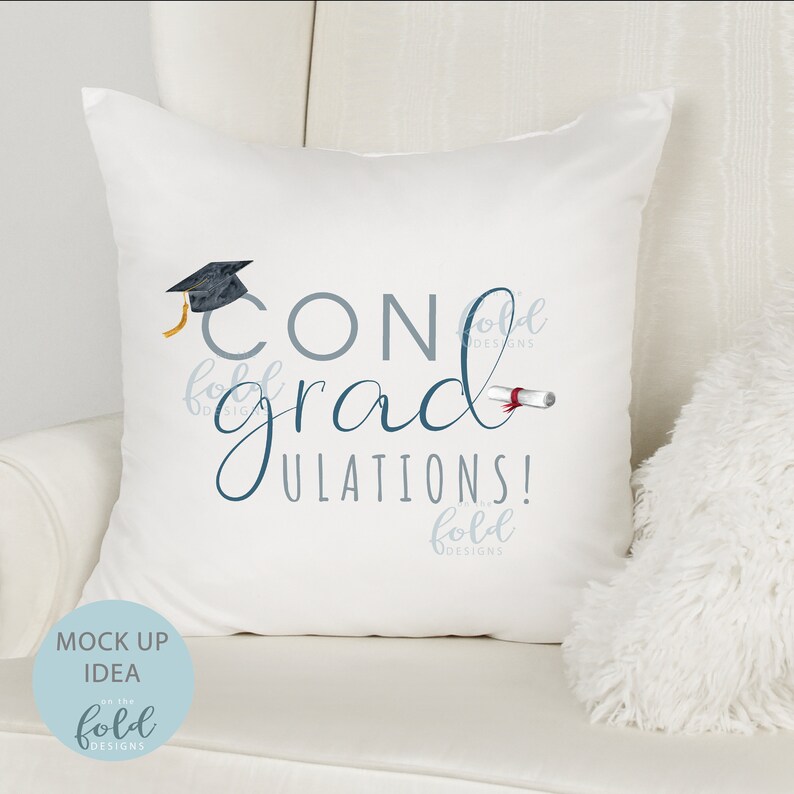 Graduation Clipart Cap and Gown Degree Class of 2025 Sublimation ...