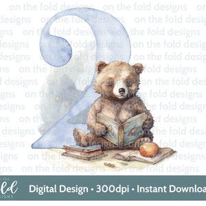 Teddy Bear, 2nd birthday, png download, transparent background, Little London Bear, first keepsake, sublimation design, digital download,