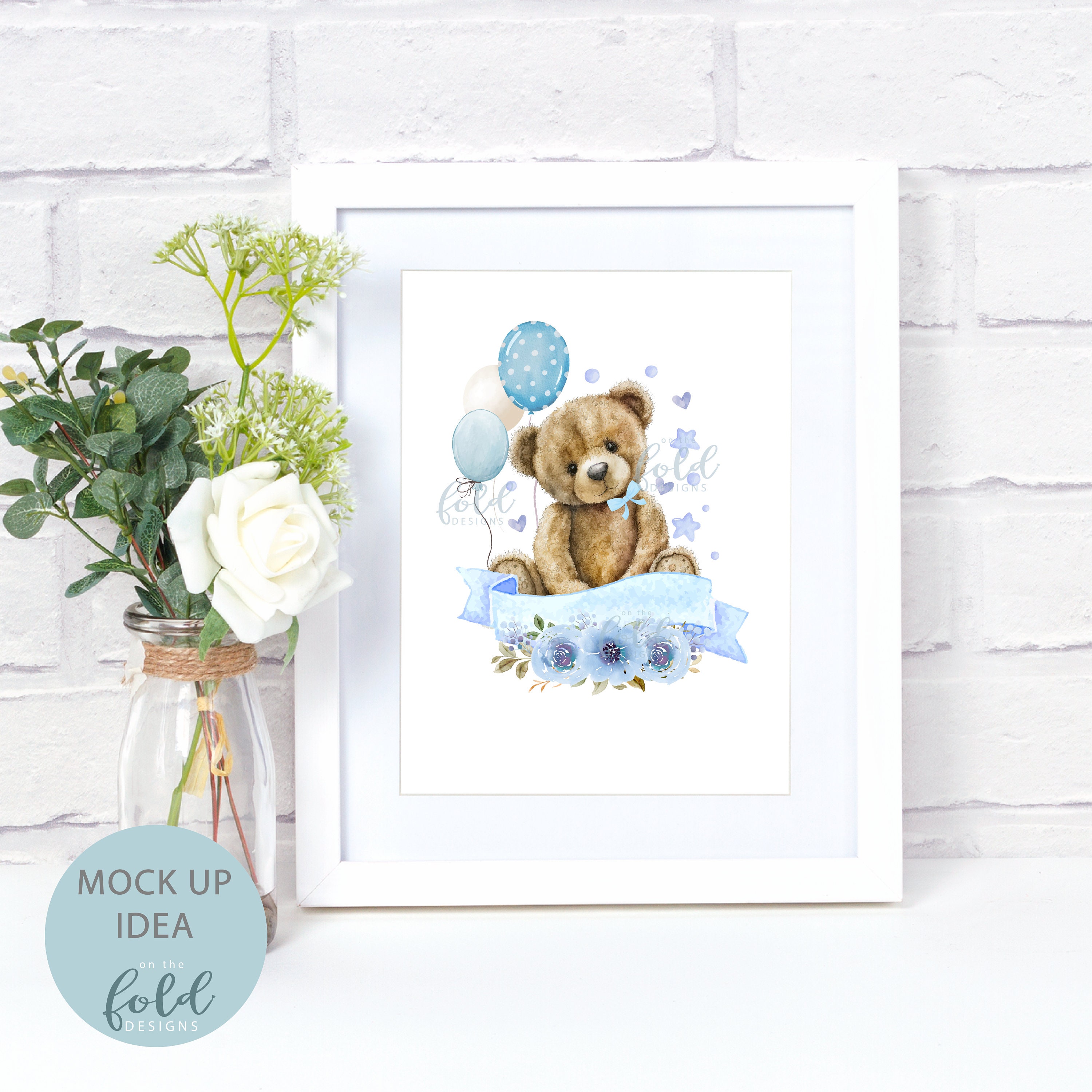 Teddy Bear, Blue Birthday Balloons, Png Download, Transparent, 1st ...