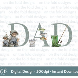 Papa pêche Clipart, PNG, 1ère fête des pères, toboggan aquatique, autocollant, clipart transparent, téléchargement immédiat, impression par sublimation, fabrication de cartes