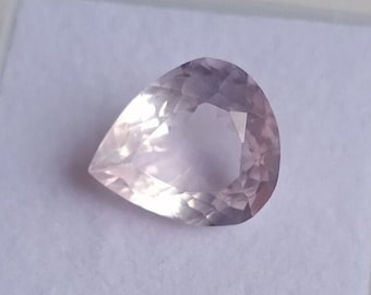 Natuurlijke roze morganiet hartgeslepen edelsteen, 4,68 kt