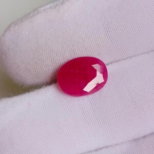 Super Quality Top Natural Red Ruby Oval Shape Loose Gemstone 4.70 Ct. Red Ruby For Ring Size jewelry Gift for Her 12x9.2MM
