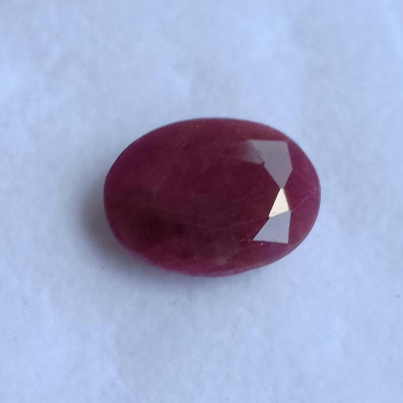 Natural Pigeon Blood Red Ruby, Oval Cut Gemstone, 8.85 Ct - Etsy