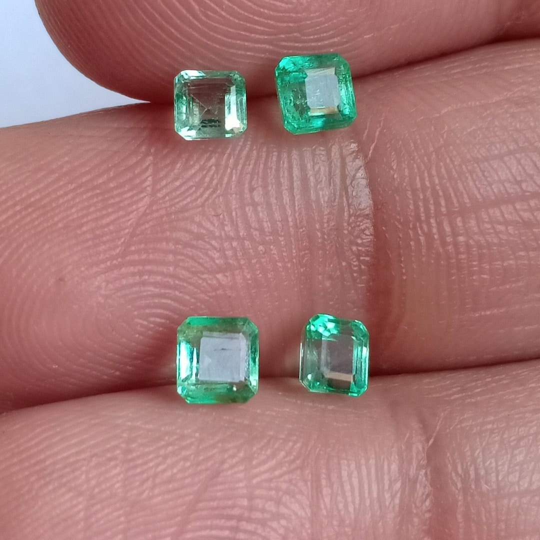 Ice Colour Green Emerald Octagon, Earth Mine Emerald,natural Emerald ...