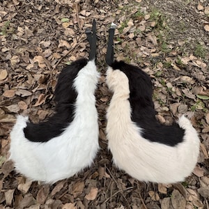 Handmade Comic-Con Wolf Tail, Waist Accessory,Cartoon Cute Plush Accessories,Beast Costume,Wolf Tail, Waist Ornaments