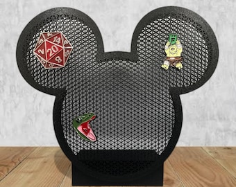 Mickey Enamel Pin Board/Display | 3D Printed