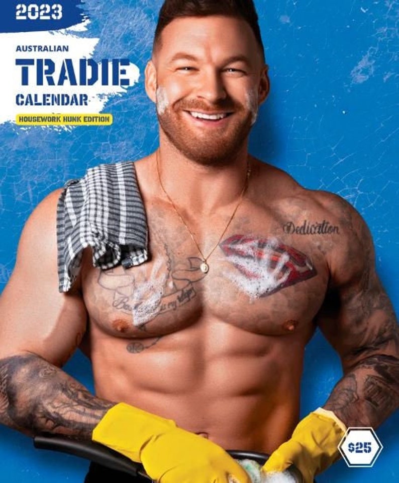 HOUSEWORK HUNK CALENDAR 2023 Etsy UK