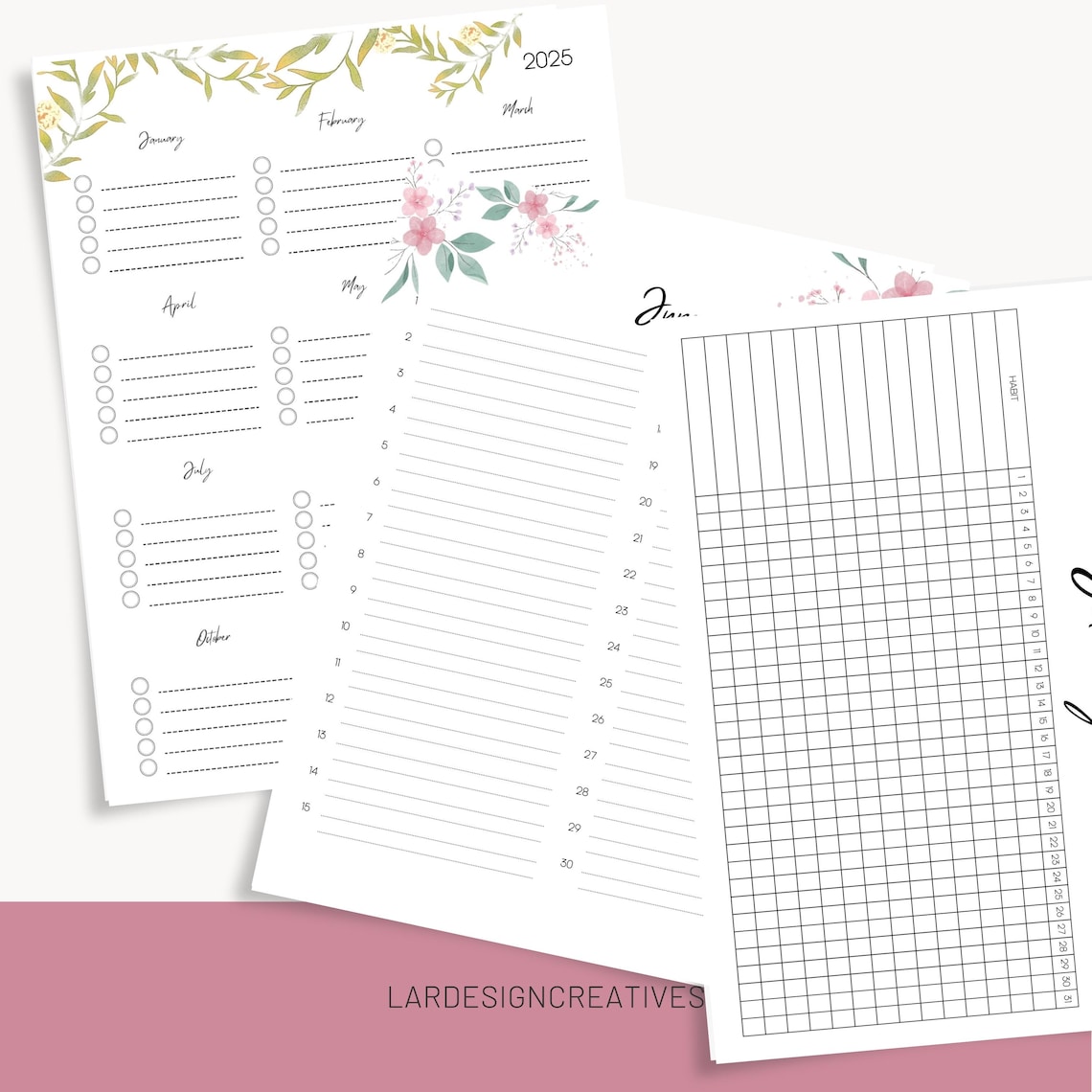 2025 Calendar Printable, Calendar 2025, 2025 Calendar, Printable